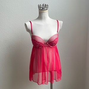 Victorias Secret Hot Pink Teddy